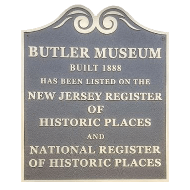 Butler Museum Plaque